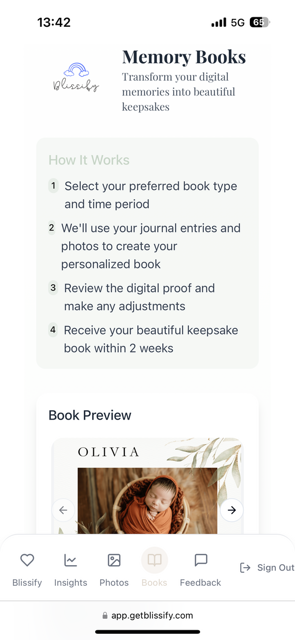 Create Physical Albums screenshot