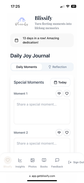 Record Daily Moments screenshot